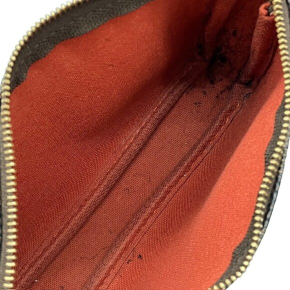 LOUIS VUITTON Brown Damier Pouch - Picture 9 of 10